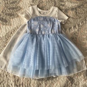 Taylor Joelle Icey Snowflake Dress(Elsa) 2T